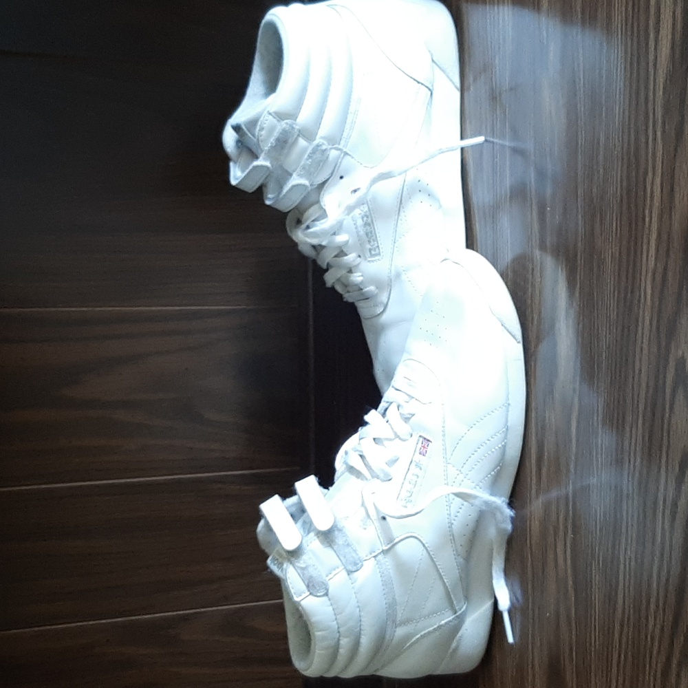 Reebok freestyle high tops size 11
